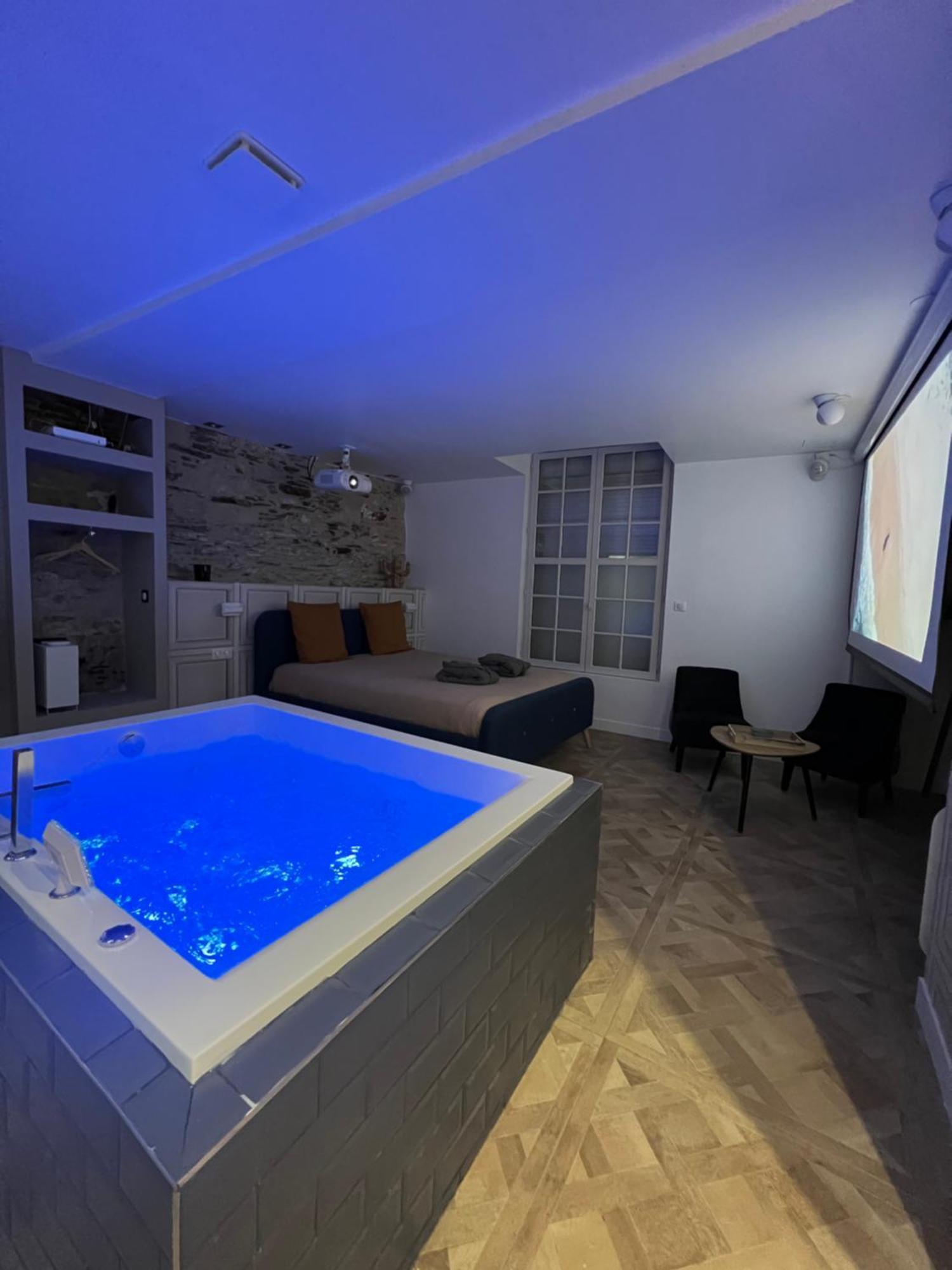 Appartement Avec Jacuzzi Sauna & Home Cinema - Nid D'Angers Esterno foto